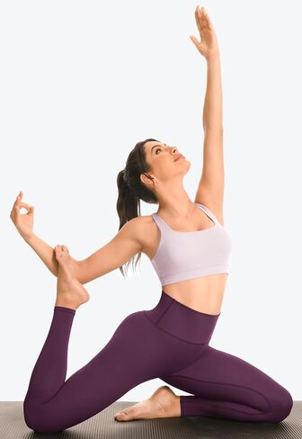 Workout Sets for Women 2 Piece Outfits High Waisted Leggings with Cross Back Sports Bra Yoga Outfits Gym Sets in Saudi Arabia