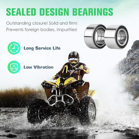 محاور Youx Moto الأمامية + الخلفية CV ومجموعة محمل العجلات مناسبة لـ Polaris RZR 4 800 2010 2011 2012 2013؛ 2009-2014 لـ RZR 800 S; 4340 كرومولي الصلب السيرة الذاتية عمود محرك المحور، 4 مجموعات in Kuwait