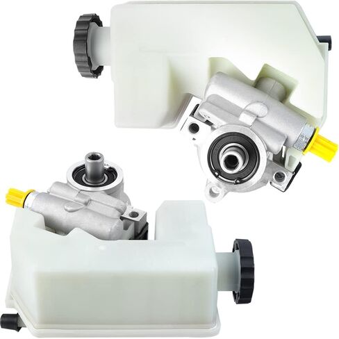 مضخة توجيه الطاقة Chargo مع خزان 20-64610 متوافقة مع 2002 2003 2004 2005 2006 J.p Liberty 3.7L V6 مضخة مساعدة الطاقة الجديدة مع خزان استبدال جودة OE 96-64610 in Kuwait