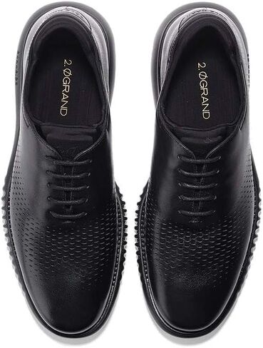 Cole Haan mens 2.zerogrand Laser Wingtip Lined Oxford, Black Leather/Black, 16 US in Saudi Arabia
