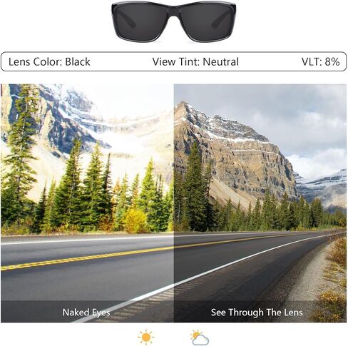 Bowyer 6 قطع عدسات بديلة مستقطبة وأطقم مطاطية لنظارات Oakley M2 Frame OO9212 - أسود + مرآة تيتانيوم + مرآة زرقاء لركوب الأمواج + مرآة حمراء ناري + مرآة خضراء اليشم + بني in Kuwait