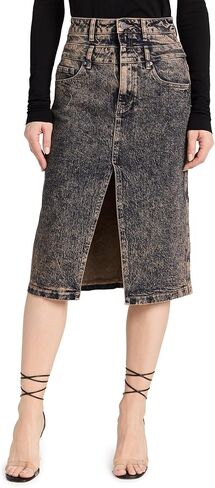 تنورة ميزون مزدوجة متوسطة الطول للسيدات in Kuwait