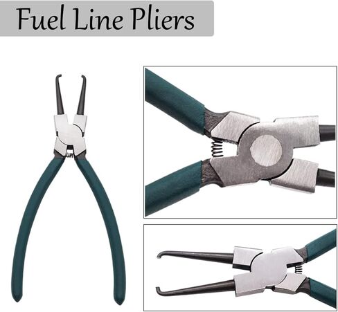 طقم كماشة خط الوقود 3 قطع يتضمن أداة فرجار فلتر الوقود كماشة فصل 80 درجة وكماشة خط الوقود لصيانة السيارات P-035-kit in Kuwait