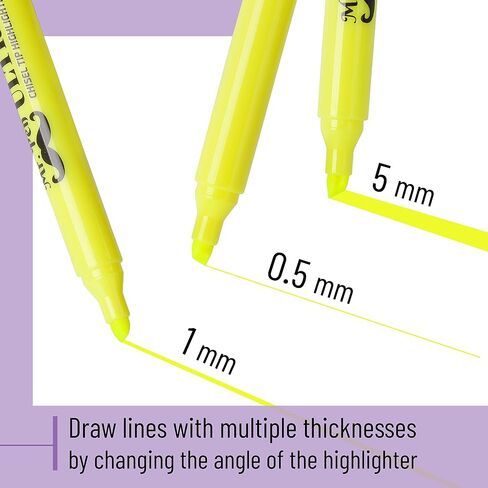 Mr. Pen- Pastel Highlighter, Tank Style, 6 Pack, Chisel Tip, Highlighters Pastel, Bible Highlighter, Multicolor Highlighters Pack, Colored Highlighters, Highlighters in Saudi Arabia