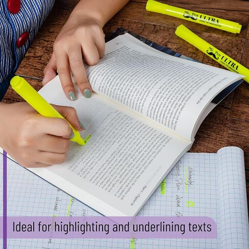 Mr. Pen- Pastel Highlighter, Tank Style, 6 Pack, Chisel Tip, Highlighters Pastel, Bible Highlighter, Multicolor Highlighters Pack, Colored Highlighters, Highlighters in Saudi Arabia