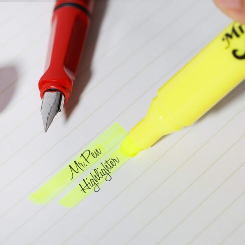Mr. Pen- Pastel Highlighter, Tank Style, 6 Pack, Chisel Tip, Highlighters Pastel, Bible Highlighter, Multicolor Highlighters Pack, Colored Highlighters, Highlighters in Saudi Arabia
