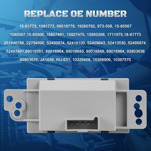 15-81773 طقم مقاوم محرك منفاخ HVAC مع استبدال السرج لـ 2003-2006 تشيفي سيلفرادو سوبربان تاهو أفالانش تريل بليزر جي إم سي سييرا إنفوي يوكون كاديلاك إسكاليد 89018778،89019351،1581773 in Saudi Arabia