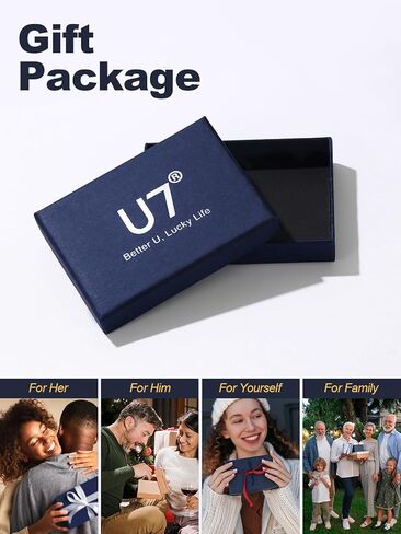 U7 Envelope Necklace, Angel Wings Necklaces Stainless Steel Customized Photo & Text Locket Pendant for Men Women, Personalized Picture Jewelry Multiple Styles: Butterfly/Heart/Love Letter in Kuwait