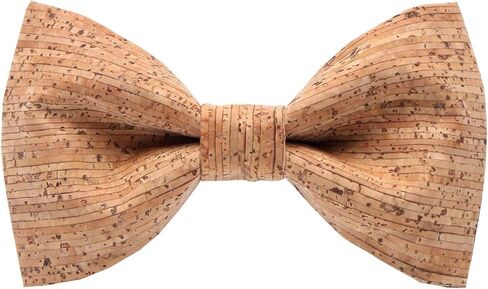 Men's Wollow Wooden Bow Tie With Bits Of Wood in Saudi Arabia