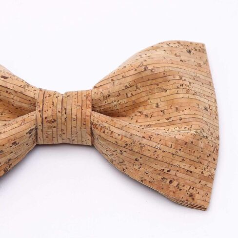 Men's Wollow Wooden Bow Tie With Bits Of Wood in Saudi Arabia