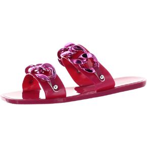 Kenneth Cole New York Women's Naveen Chain Jelly Flatform Slide Sandal Flat in Kuwait