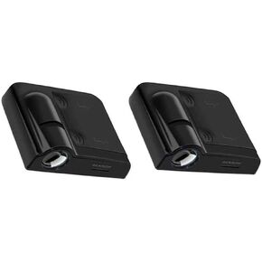 Unifizz 2Pcs Ala-ba-ma Crim-son Tide Car Door Lights Logo Projector - Universal Wireless Car Door Led Projector Lights for UA All Car Models