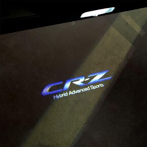 2 قطعة شعار باب السيارة كشاف ضوء HD LED مجاملة شبح الظل ترحيب ضوء الليزر شعار البركة مصباح متوافق مع CR-Z in Kuwait