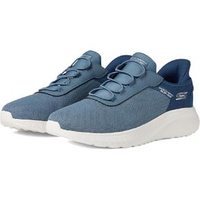 Skechers Men's Squad Chaos-Tough Walk Hands Free Slip-ins Sneaker, Slate, 10.5