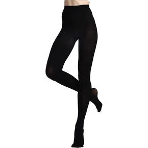 Women's 80 Den Soft Semi Opaque Tights, Women's Pantyhose High Twist Yarn Tights