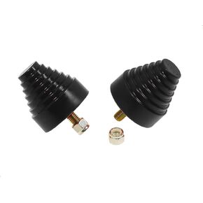 Prothane (19-1318-BL) Universal Bump Stop 2-1/4X2-1/4 Cone w/Stp - Black