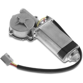 A-Premium Rear Left Power Window Lift Motor Compatible with Ford Mustang 1984-1993 Convertible, Driver Side, with Quarter Window, Replace# F6ZZ7623395AA