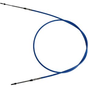 8FT 15FT 16FT 24FT 30FT Marine Throttle Shift Control Cable 3300/33C Blue Compatible with Marine Outboard Engine Control Box (15ft/4.5 Meter,2Pcs)