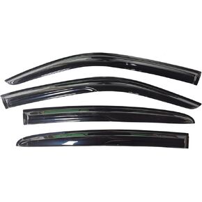 LABLT Acrylic Window Visors Sun Rain Guards Vent Shade Replacement for Dodge Charger 2011 2012 2013 2014 2015 2016 2017 2018 2019 2020