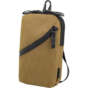 Shoulder Pouch Small Crossbody Bags for Men Compact Shoulder Adjustable Strap Anti-skimming