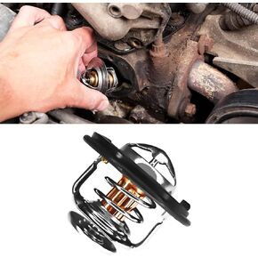 Car Thermostat, Car Thermostat Replacement #19301-PAA-306, 19301-PLC-315 Automotive Replacement Engine Thermostats, Compatible with Honda Civic CRV CRZ Insight Odyssey