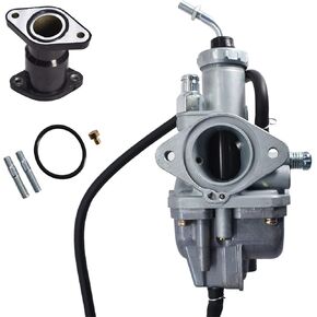 Carburetor with Intake Boot Replacement for Yamaha Timberwolf 250 YFB250 YFB250FW 1992-2000