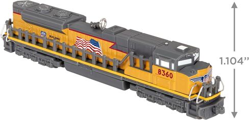 Hallmark Keepsake Christmas Ornament 2024, Lionel Trains Union Pacific Legacy SD70ACE, Metal, Gifts for Train Lovers in Saudi Arabia