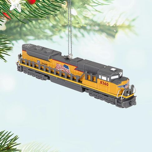 Hallmark Keepsake Christmas Ornament 2024, Lionel Trains Union Pacific Legacy SD70ACE, Metal, Gifts for Train Lovers in Saudi Arabia