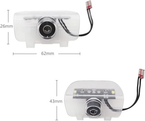2 قطعة شعار باب السيارة كشاف ضوء HD LED مجاملة شبح الظل ترحيب ضوء الليزر شعار البركة مصباح متوافق مع CR-Z in Kuwait