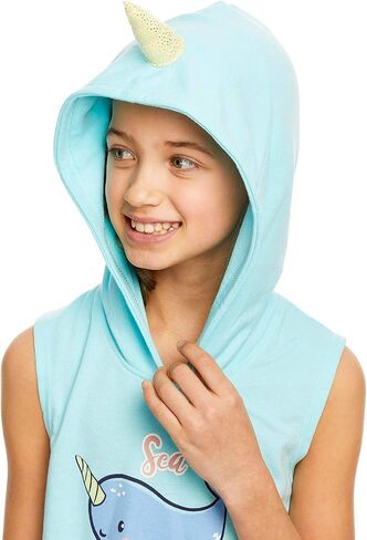 Girls 2-Piece Pajama Set Kids Sleepwear, Short Sleeve Top and Long Pants PJ Set, Lavender in Saudi Arabia
