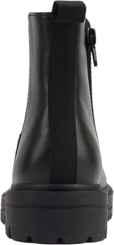 Soda “PILOT-2" ~ Little Kids/Children/Girls Lug Sole Elastic Gore Low Heel Chelsea Fashion Ankle Bootie w/Side Zipper in Saudi Arabia