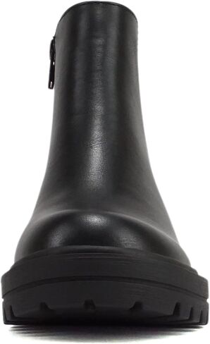 Soda “PILOT-2" ~ Little Kids/Children/Girls Lug Sole Elastic Gore Low Heel Chelsea Fashion Ankle Bootie w/Side Zipper in Saudi Arabia