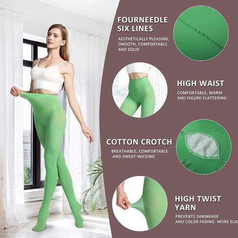 جوارب طويلة نسائية ناعمة شبه شفافة 80 Den، جوارب طويلة نسائية عالية الالتواء من خيوط الجوارب in Kuwait