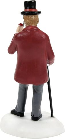 Department 56 Dickens Village Collection Accessories 40th Anniversary Limited Edition Too Pretty to Pellet Figurine- Hand Crafted Porcelain Mini Figurines Christmas Village Houses Home Decor 2.7 Inch in Saudi Arabia