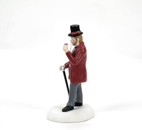 Department 56 Dickens Village Collection Accessories 40th Anniversary Limited Edition Too Pretty to Pellet Figurine- Hand Crafted Porcelain Mini Figurines Christmas Village Houses Home Decor 2.7 Inch in Saudi Arabia