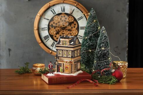 Department 56 Dickens Village Collection Accessories 40th Anniversary Limited Edition Too Pretty to Pellet Figurine- Hand Crafted Porcelain Mini Figurines Christmas Village Houses Home Decor 2.7 Inch in Saudi Arabia