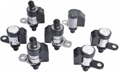 PANGOLIN 7pcs RE5R05A مجموعة الملف اللولبي ناقل الحركة لـ 2004-2009 2010 Nissan Titan V8 5.6L أجزاء ما بعد البيع للمحرك، استبدل OE 63431A-U 31941-1FX02 319411FX02 in Saudi Arabia