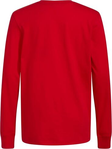 adidas Boys' Long Sleeve Cotton Camo Bos Logo T-Shirt in Saudi Arabia