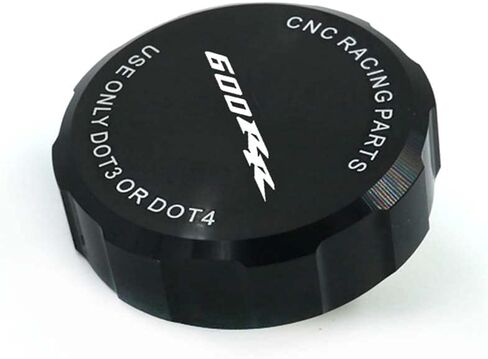 غطاء خزان سائل الأسطوانة الرئيسية للفرامل الأمامية يناسب Honda CBR600RR 600RR 2007-2021 مع شعار CNC الألومنيوم ملحقات الدراجات النارية 2016 2015 2014 2013 2012 2018 (أحمر) in Saudi Arabia