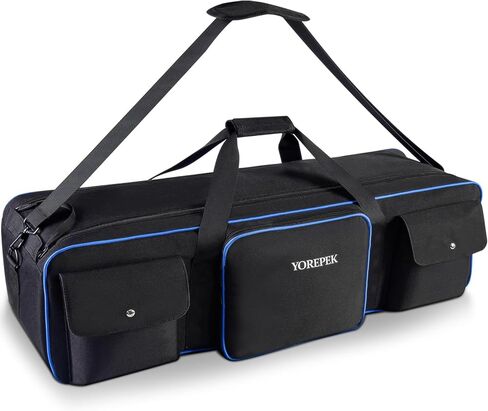 YOREPEK 30.5" Heavy Tripod Carrying Case Bag with 2 Padding Protective Pads | Large Photo Studio Equipment Case for Tripods, Monopods, Speaker Stands, Boom Stands, Camcorders, and Mic Stands, Travel in Saudi Arabia