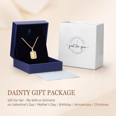 14K Gold Diamond Initial Necklace, Friend Gifts for Women, Perfect Birthday Gifts for Women, Ideal Christmas Gifts for Wife, Girlfriend, Friend, Mom, Sister, Daughter, Granddaughter in Saudi Arabia