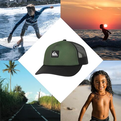 قبعة سائق الشاحنة Emu Coop Snapback من Quiksilver للأولاد in Kuwait