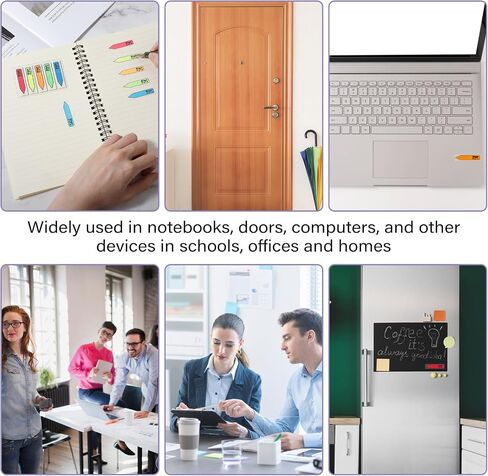 Prasacco 10 Packs/1000 Pieces Sign Here Tabs, Colored Sign Here Stickers Sign Here Flags Sign Here Post Flags Easy to Post Sign Here Sign Date Tabs for Notary Books Paper in Saudi Arabia
