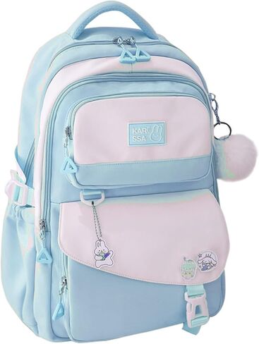 Girls Backpack,Kids backpack for School,sweet color Bookbag for Kids School Bag for Primary Elementary Middle School with compartment. in Saudi Arabia