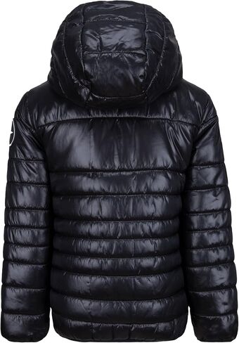 Nike Midweight Fill Hooded Jacket – Black – Kids Size 5 in Saudi Arabia