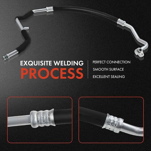A-Premium A/C Suction Line Hose Assembly Compatible with Toyota RAV4 2001-2003 L4 2.0L Electric, Compressor to Evap in Saudi Arabia