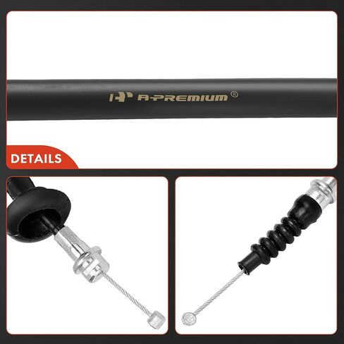 A-Premium Front Side Parking Brake Cable Assembly Compatible with Toyota Models: Tacoma 1995-2004, RWD - Replace# 4641035890 in Saudi Arabia