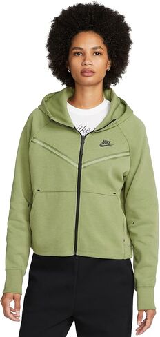 سترة بغطاء للرأس بسحاب كامل للسيدات من Nike Sportswear Tech Fleece Windrunner in Saudi Arabia