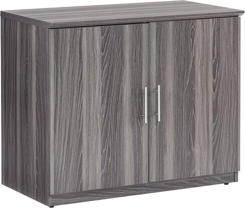 Mayline MSCLGS Medina 2-Door Storage Cabinet, 36"W, Gray Steel Laminate in Saudi Arabia