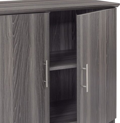 Mayline MSCLGS Medina 2-Door Storage Cabinet, 36"W, Gray Steel Laminate in Saudi Arabia